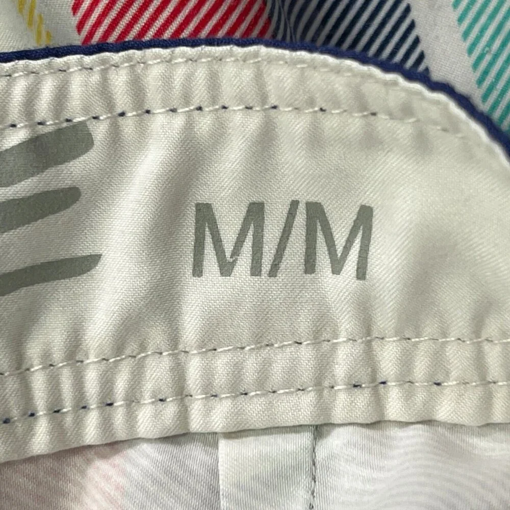 American Eagle Swim Trunks Board Shorts Mens Medium Multicolored Plaid Unlined